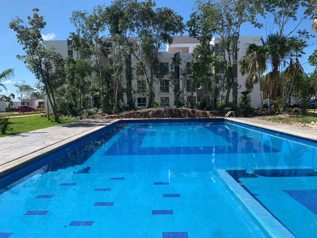 Departamento 2 Habitaciones Con Vista A La Piscina By Eita Cancún Kültér fotó
