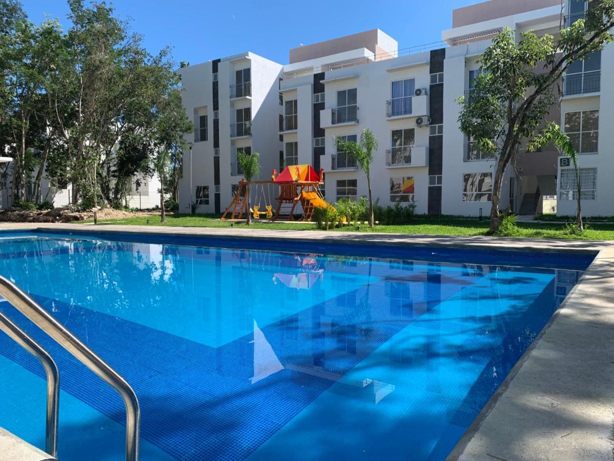 Departamento 2 Habitaciones Con Vista A La Piscina By Eita Cancún Kültér fotó