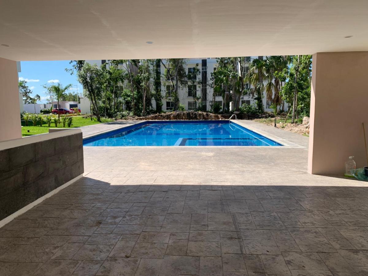 Departamento 2 Habitaciones Con Vista A La Piscina By Eita Cancún Kültér fotó