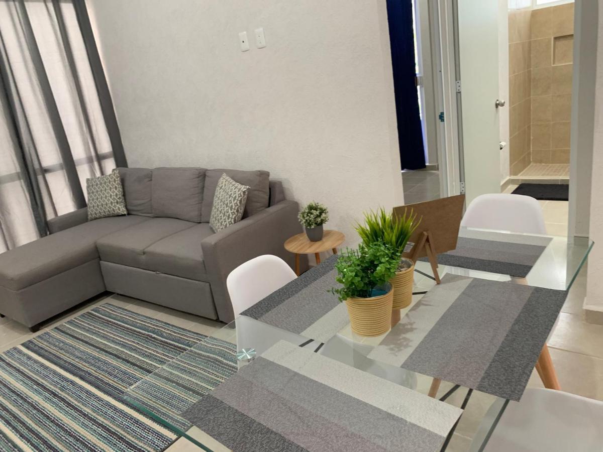 Departamento 2 Habitaciones Con Vista A La Piscina By Eita Cancún Kültér fotó