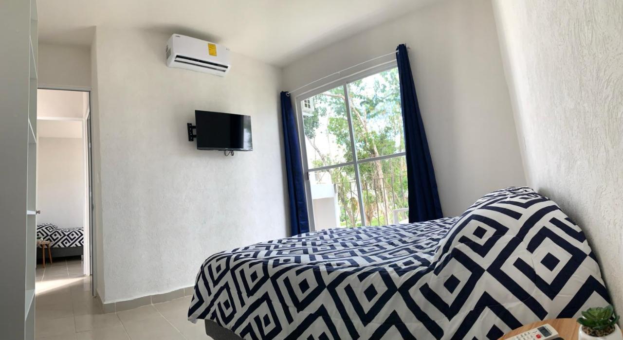 Departamento 2 Habitaciones Con Vista A La Piscina By Eita Cancún Kültér fotó