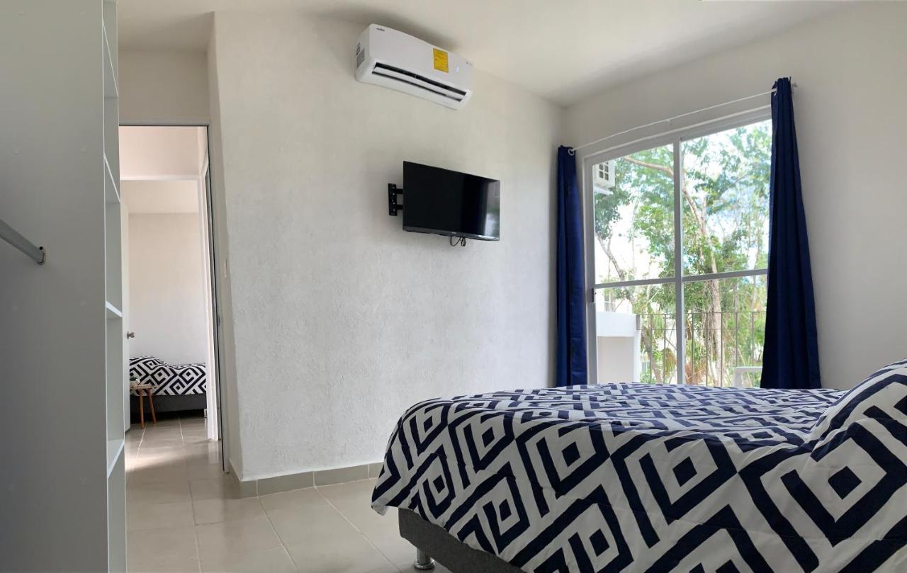 Departamento 2 Habitaciones Con Vista A La Piscina By Eita Cancún Kültér fotó