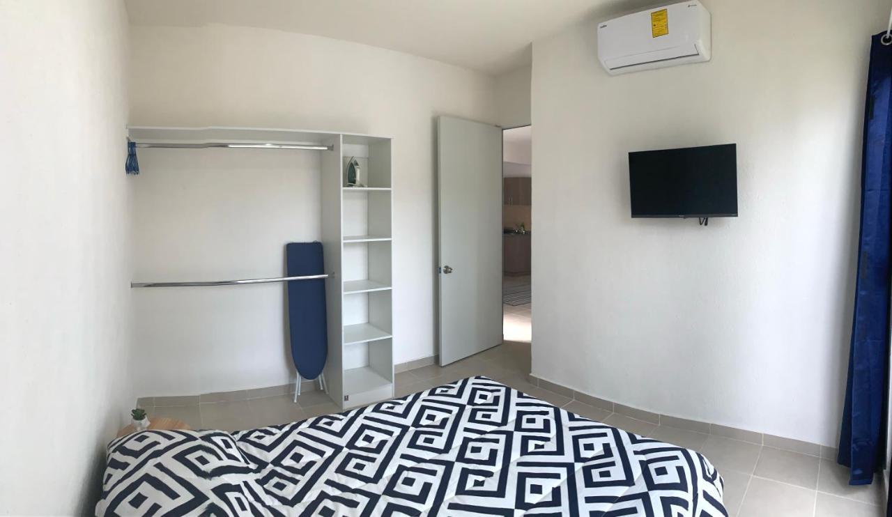 Departamento 2 Habitaciones Con Vista A La Piscina By Eita Cancún Kültér fotó